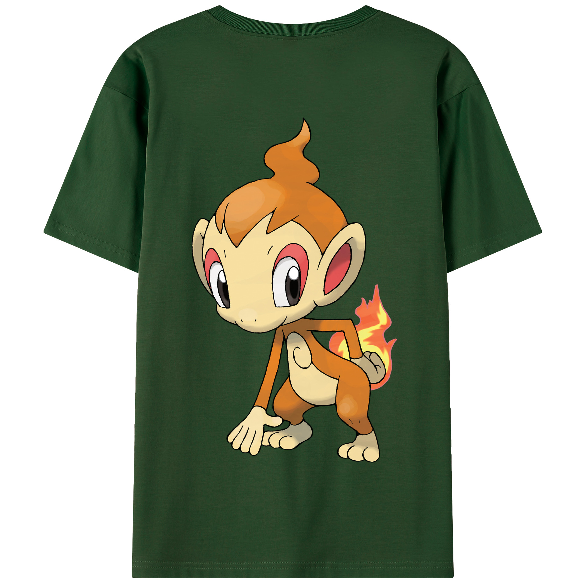 （画像用） ポケットモンスター Pokémon 綿100％半袖Tシャツ（背面プリント）
